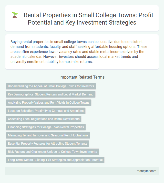 Rental Properties in Small College Towns: Profit Potential and Key Investment Strategies