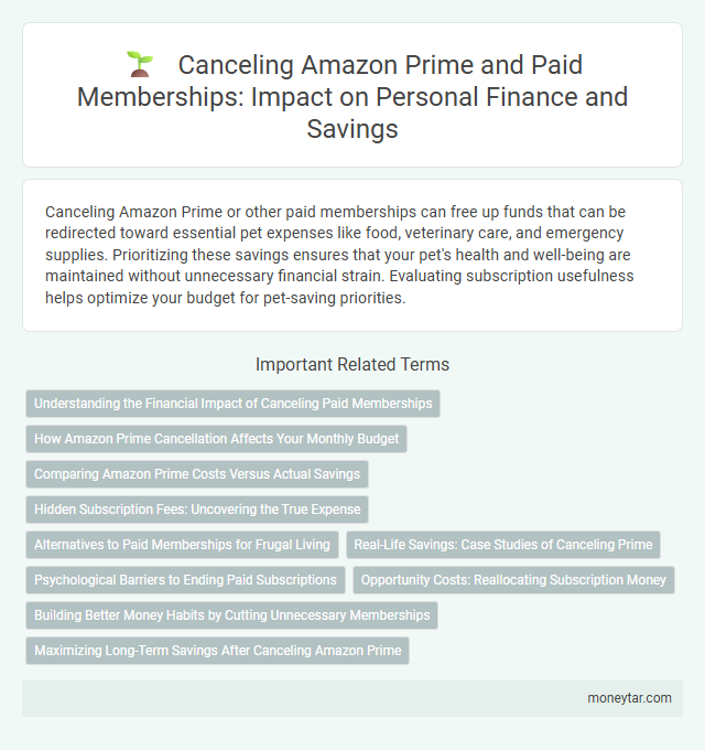 Canceling Amazon Prime and Paid Memberships: Impact on Personal Finance and Savings