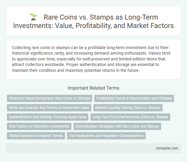 Rare Coins vs. Stamps as Long-Term Investments: Value, Profitability, and Market Factors