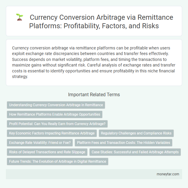 Currency Conversion Arbitrage via Remittance Platforms: Profitability, Factors, and Risks