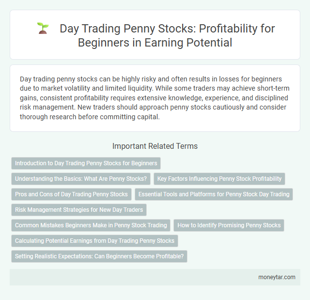 Day Trading Penny Stocks: Profitability for Beginners in Earning Potential