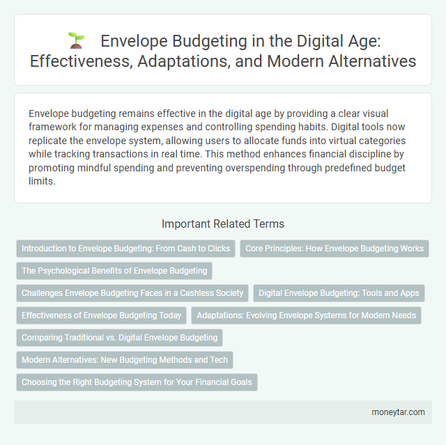 Envelope Budgeting in the Digital Age: Effectiveness, Adaptations, and Modern Alternatives
