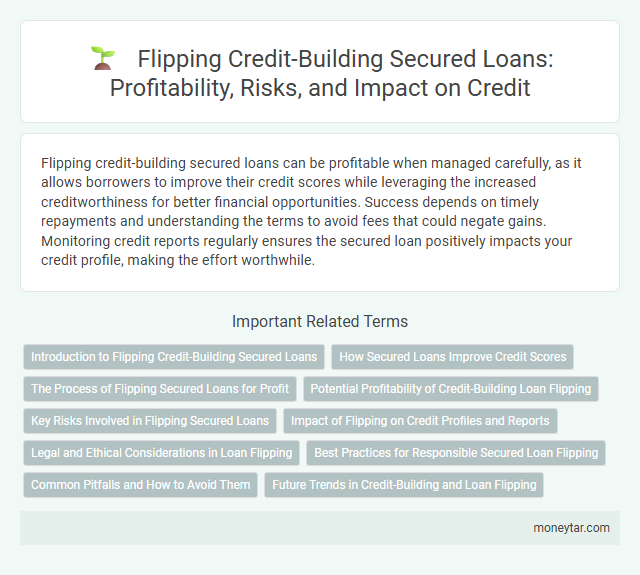 Flipping Credit-Building Secured Loans: Profitability, Risks, and Impact on Credit