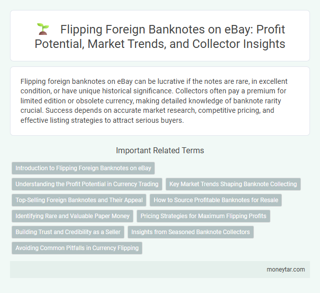 Flipping Foreign Banknotes on eBay: Profit Potential, Market Trends, and Collector Insights
