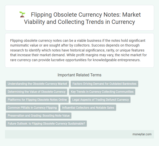 Flipping Obsolete Currency Notes: Market Viability and Collecting Trends in Currency