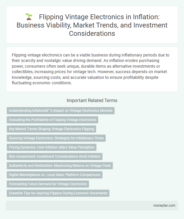 Flipping Vintage Electronics in Inflation: Business Viability, Market Trends, and Investment Considerations