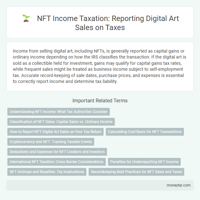 NFT Income Taxation: Reporting Digital Art Sales on Taxes