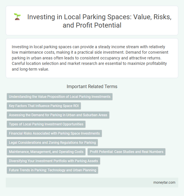 Investing in Local Parking Spaces: Value, Risks, and Profit Potential