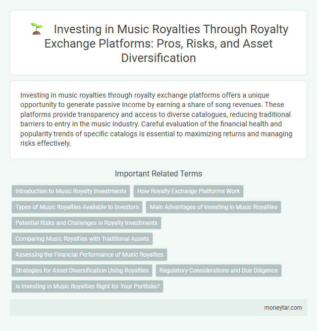 Investing in Music Royalties Through Royalty Exchange Platforms: Pros, Risks, and Asset Diversification