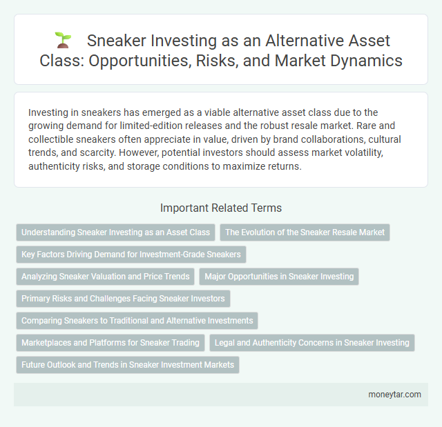 Sneaker Investing as an Alternative Asset Class: Opportunities, Risks, and Market Dynamics