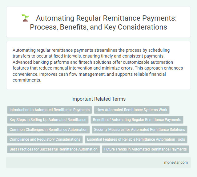 Automating Regular Remittance Payments: Process, Benefits, and Key Considerations