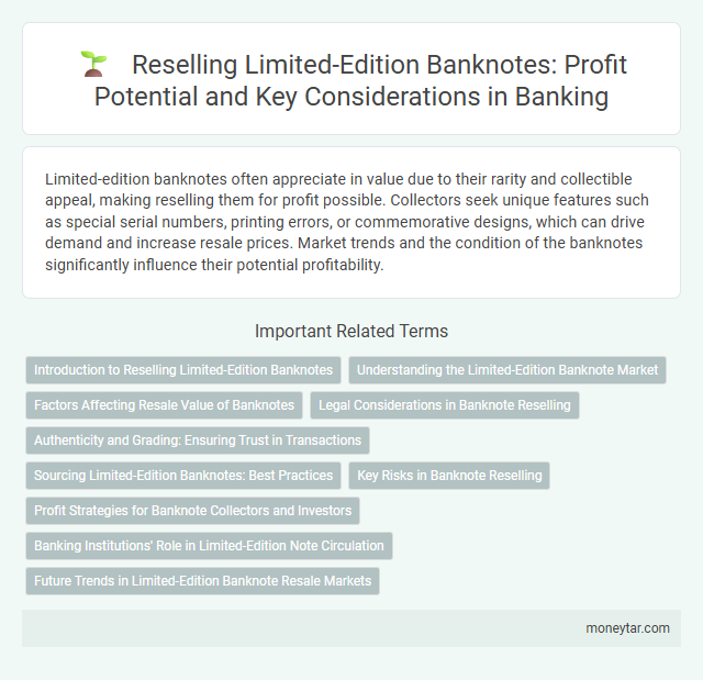 Reselling Limited-Edition Banknotes: Profit Potential and Key Considerations in Banking