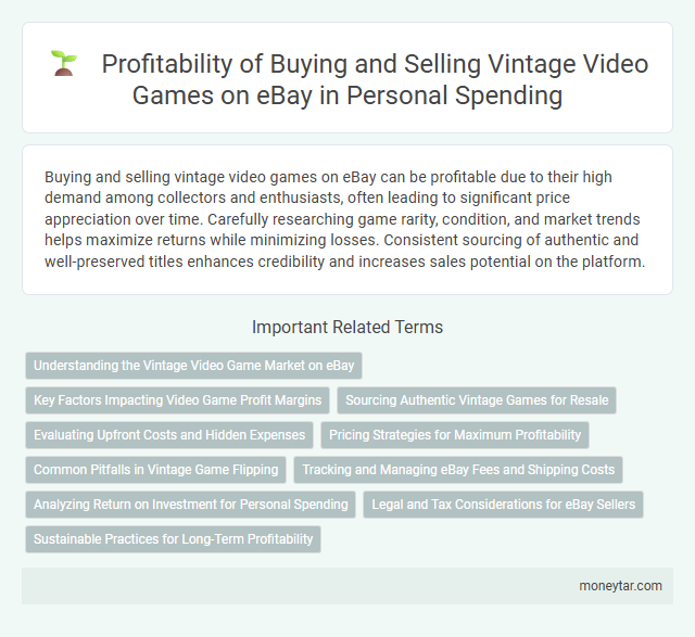 Profitability of Buying and Selling Vintage Video Games on eBay in Personal Spending