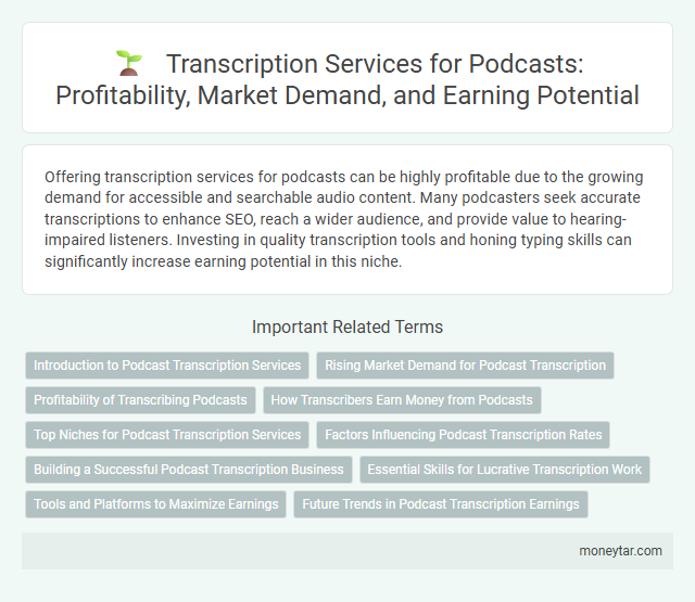 Transcription Services for Podcasts: Profitability, Market Demand, and Earning Potential