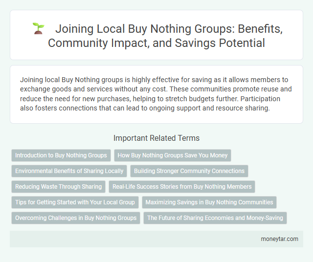 Joining Local Buy Nothing Groups: Benefits, Community Impact, and Savings Potential