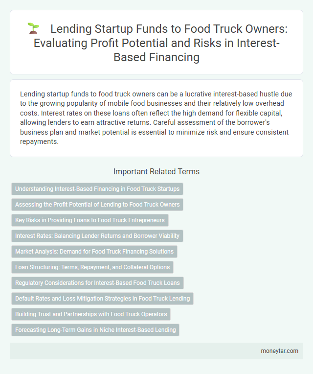 Lending Startup Funds to Food Truck Owners: Evaluating Profit Potential and Risks in Interest-Based Financing