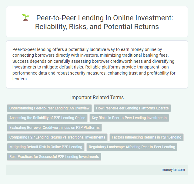 Peer-to-Peer Lending in Online Investment: Reliability, Risks, and Potential Returns