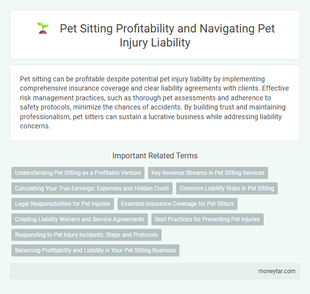 Pet Sitting Profitability and Navigating Pet Injury Liability