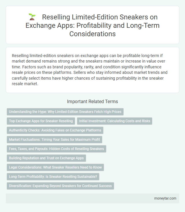 Reselling Limited-Edition Sneakers on Exchange Apps: Profitability and Long-Term Considerations