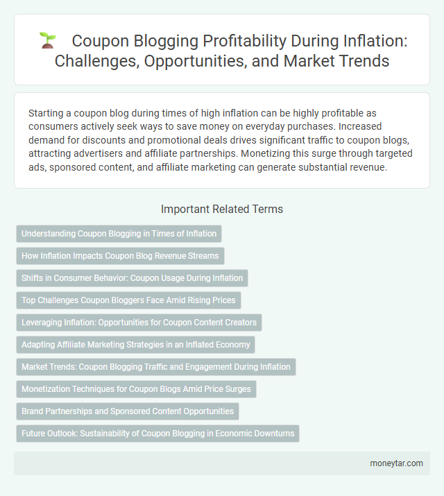 Coupon Blogging Profitability During Inflation: Challenges, Opportunities, and Market Trends