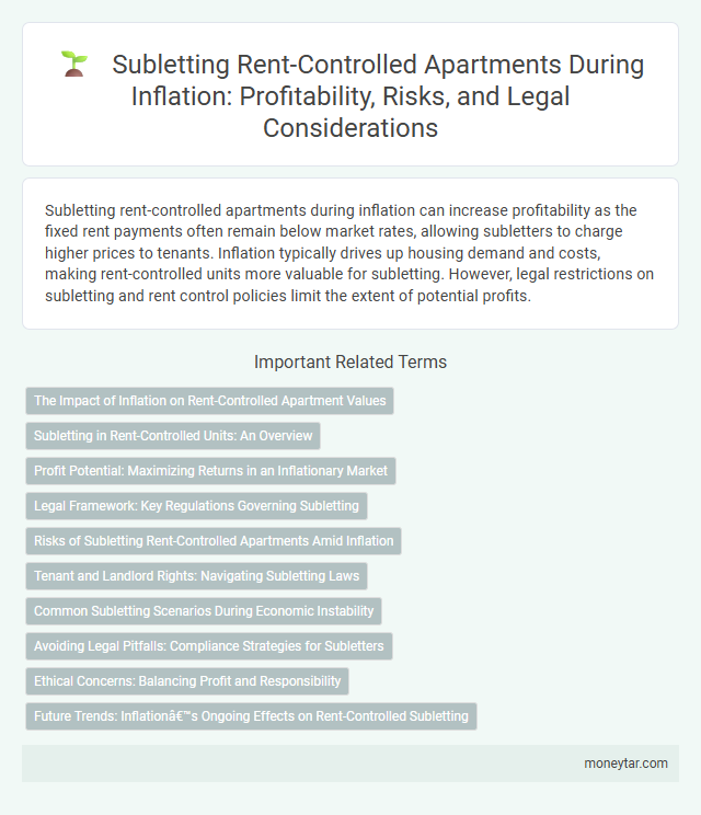 Subletting Rent-Controlled Apartments During Inflation: Profitability, Risks, and Legal Considerations