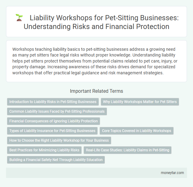 Liability Workshops for Pet-Sitting Businesses: Understanding Risks and Financial Protection