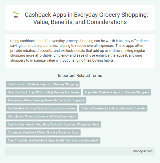 Cashback Apps in Everyday Grocery Shopping: Value, Benefits, and Considerations