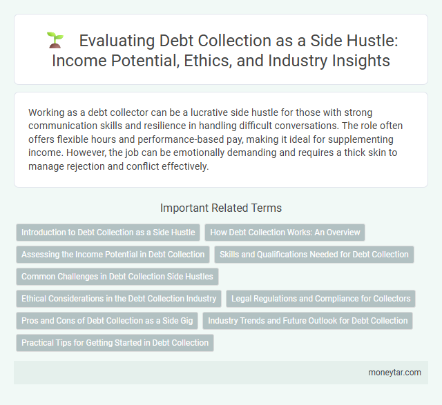 Evaluating Debt Collection as a Side Hustle: Income Potential, Ethics, and Industry Insights