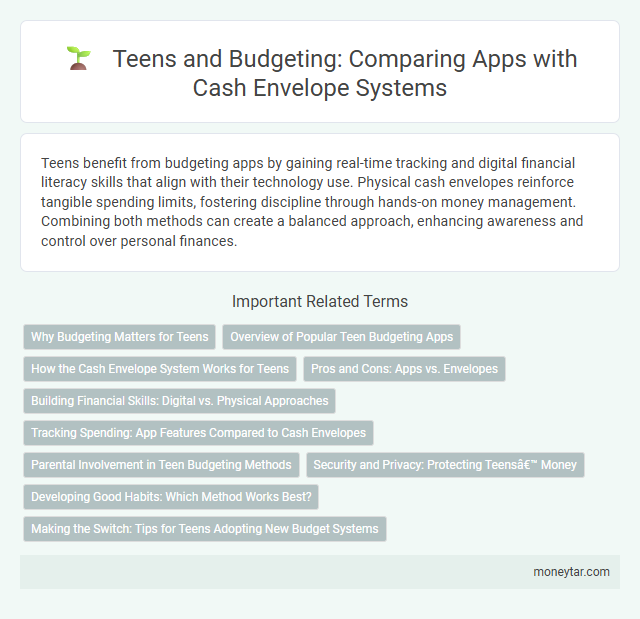 Teens and Budgeting: Comparing Apps with Cash Envelope Systems