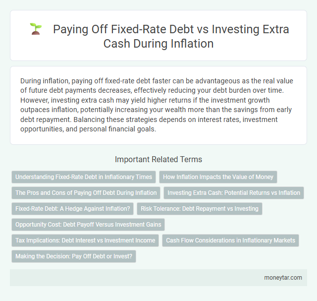 Paying Off Fixed-Rate Debt vs Investing Extra Cash During Inflation