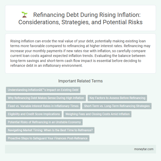 Refinancing Debt During Rising Inflation: Considerations, Strategies, and Potential Risks