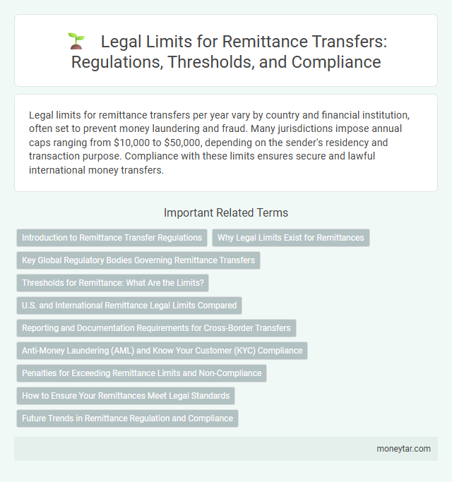 Legal Limits for Remittance Transfers: Regulations, Thresholds, and Compliance