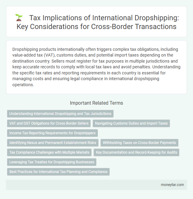 Tax Implications of International Dropshipping: Key Considerations for Cross-Border Transactions