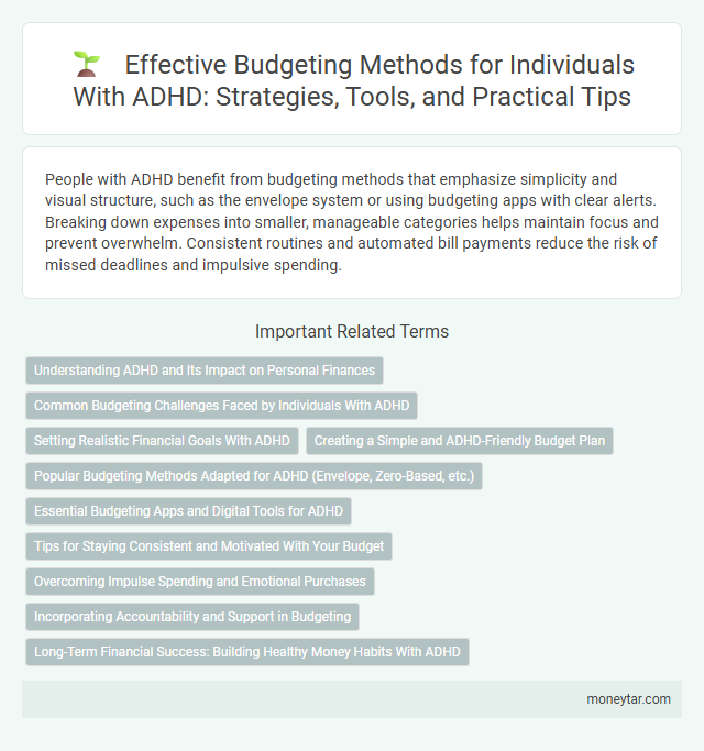 Effective Budgeting Methods for Individuals With ADHD: Strategies, Tools, and Practical Tips
