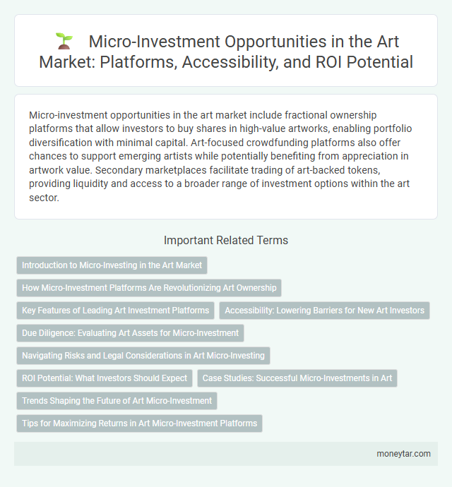 Micro-Investment Opportunities in the Art Market: Platforms, Accessibility, and ROI Potential