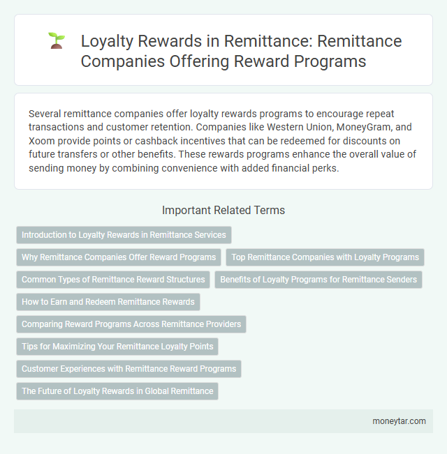Loyalty Rewards in Remittance: Remittance Companies Offering Reward Programs