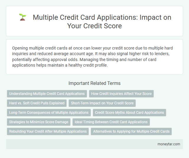 Multiple Credit Card Applications: Impact on Your Credit Score