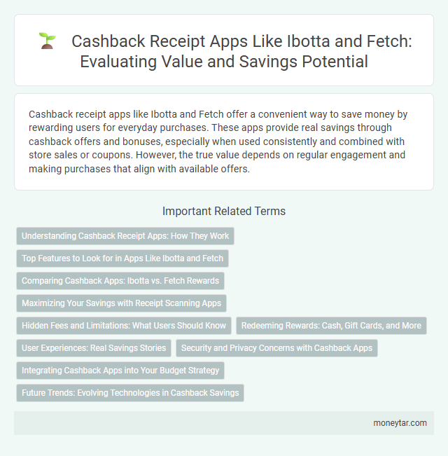 Cashback Receipt Apps Like Ibotta and Fetch: Evaluating Value and Savings Potential