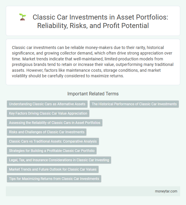 Classic Car Investments in Asset Portfolios: Reliability, Risks, and Profit Potential