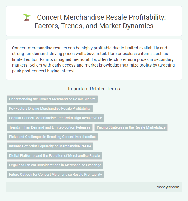 Concert Merchandise Resale Profitability: Factors, Trends, and Market Dynamics