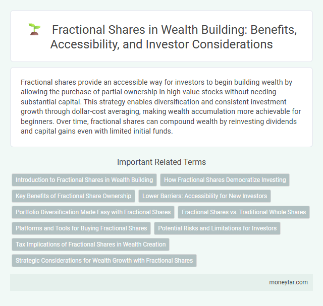 Fractional Shares in Wealth Building: Benefits, Accessibility, and Investor Considerations