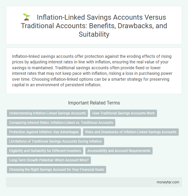 Inflation-Linked Savings Accounts Versus Traditional Accounts: Benefits, Drawbacks, and Suitability