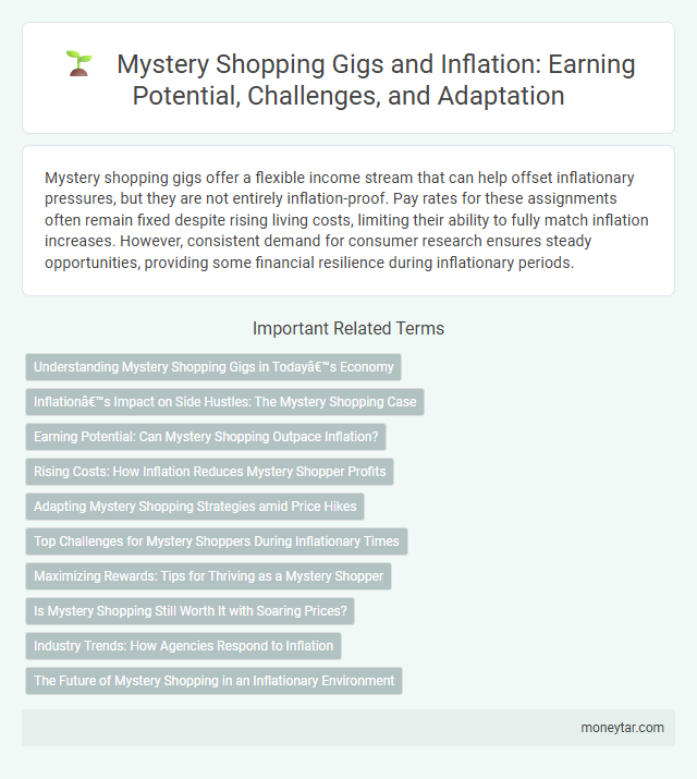 Mystery Shopping Gigs and Inflation: Earning Potential, Challenges, and Adaptation