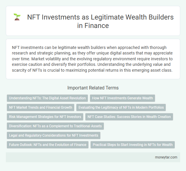 NFT Investments as Legitimate Wealth Builders in Finance