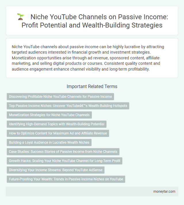 Niche YouTube Channels on Passive Income: Profit Potential and Wealth-Building Strategies