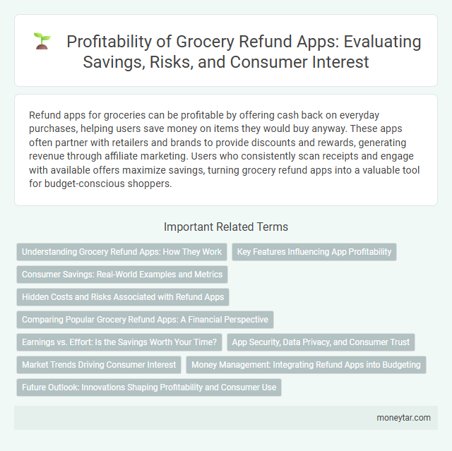 Profitability of Grocery Refund Apps: Evaluating Savings, Risks, and Consumer Interest
