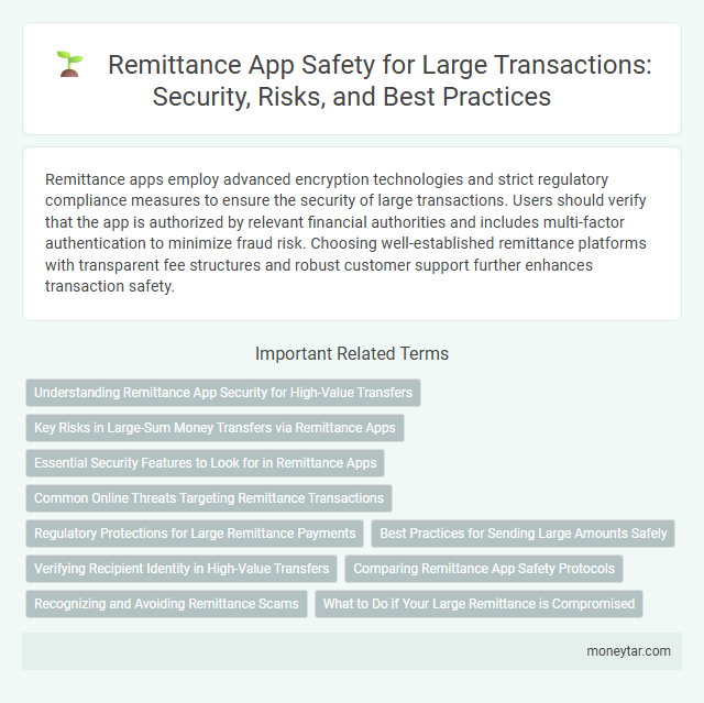 Remittance App Safety for Large Transactions: Security, Risks, and Best Practices
