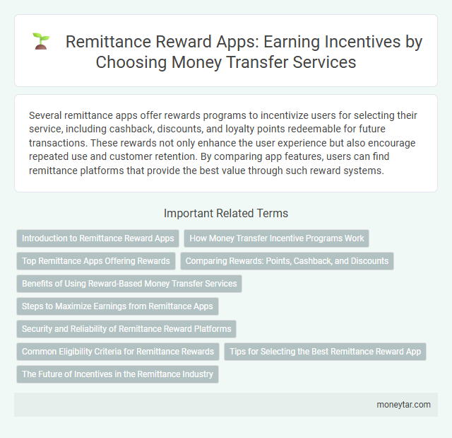 Remittance Reward Apps: Earning Incentives by Choosing Money Transfer Services