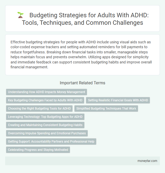 Budgeting Strategies for Adults With ADHD: Tools, Techniques, and Common Challenges