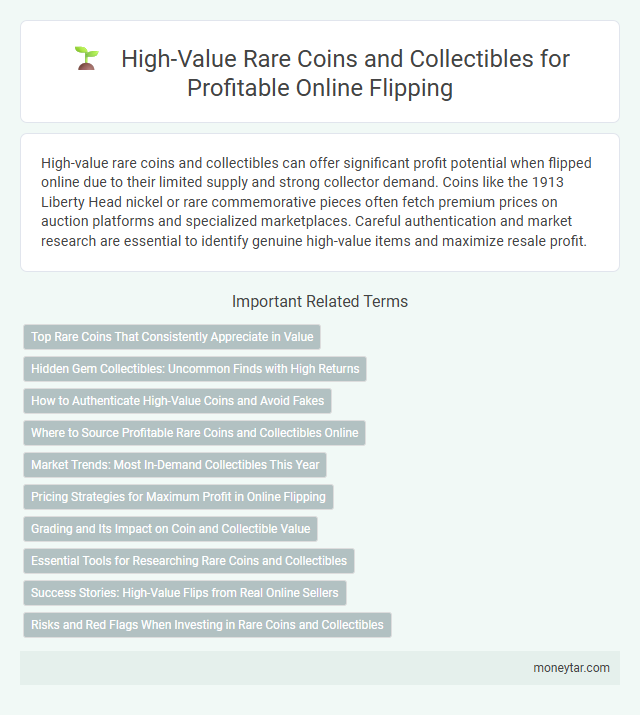 High-Value Rare Coins and Collectibles for Profitable Online Flipping